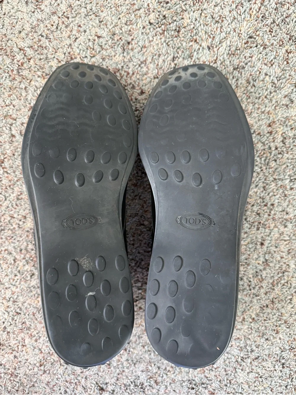 Tods Black Leather Chukka Boots size 8